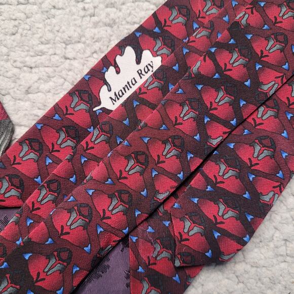 Nature Conservancy 3pc Silk Handmade Neckties Colorful Collection Fish Prints - Picture 6 of 6